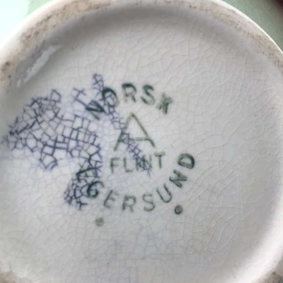 Antique EGERSUND porcelain pitcher in perfect condition 1930s - Picture 4 of 6